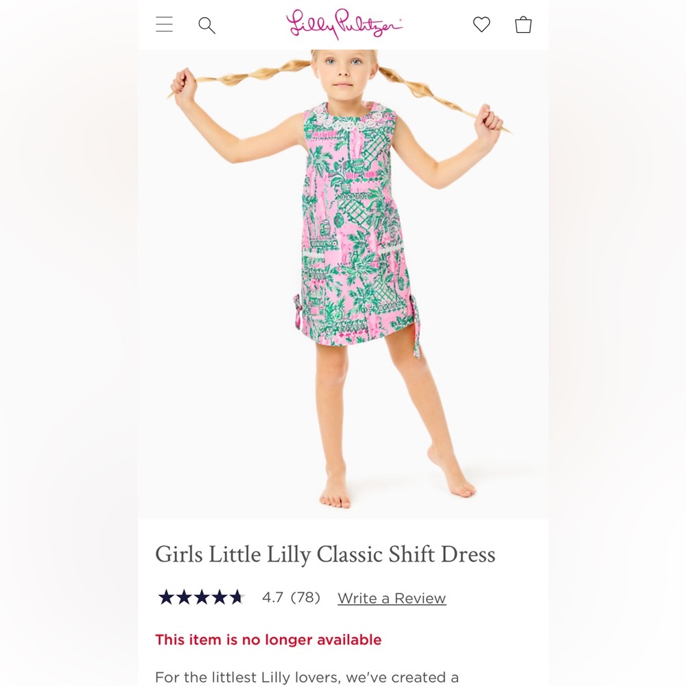 Mila stretch shift dress. Mommy and me matching set